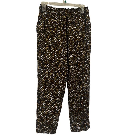 Scotch & Soda Nina Mid-Rise Tapered Jogger in Floral Cinnamon Spice Size S / 30 - Picture 5 of 11